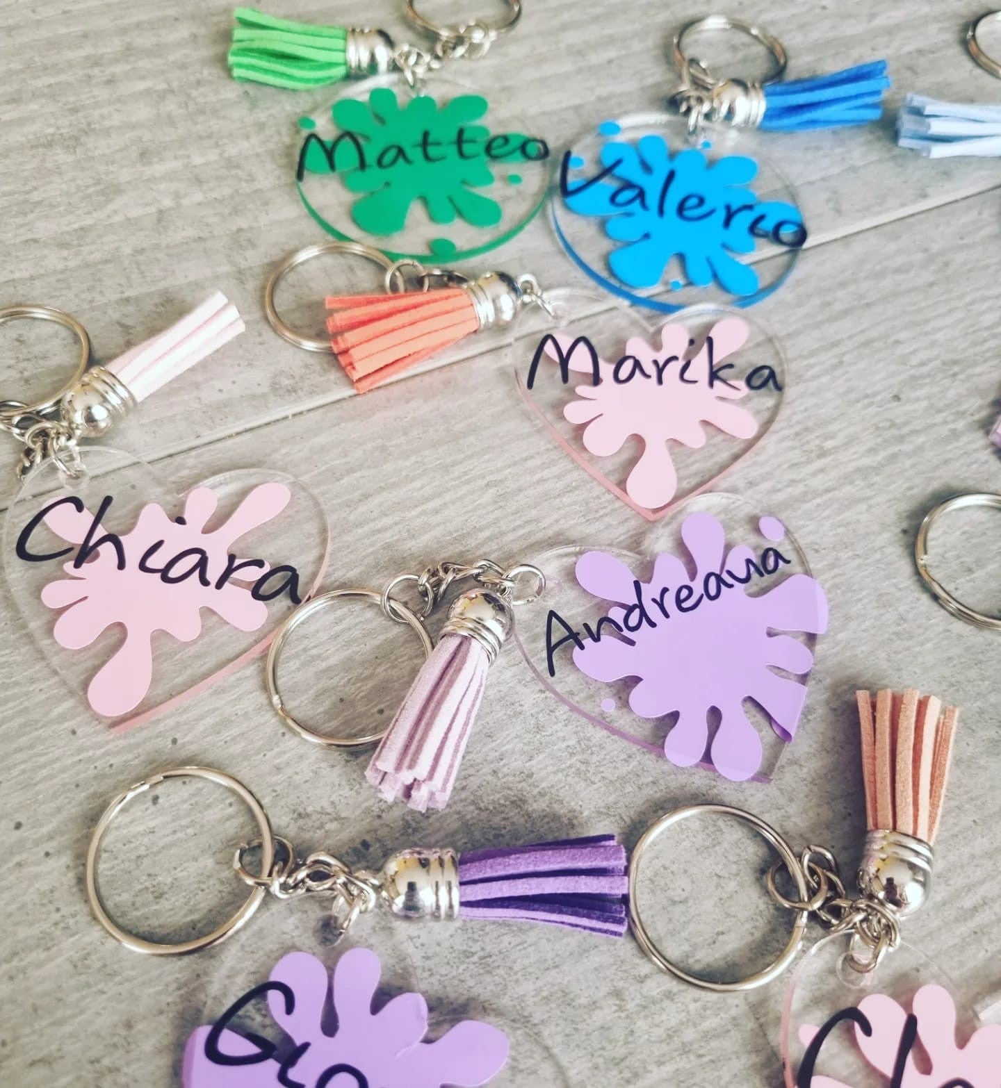 Portachiavi personalizzato con nome