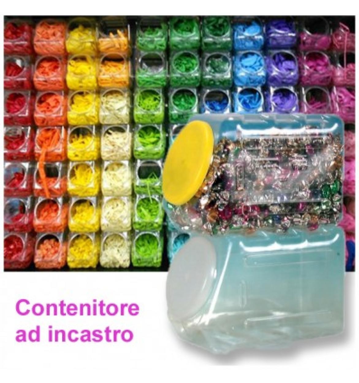 CONTENITORE AD INCASTRO PER PALLONI