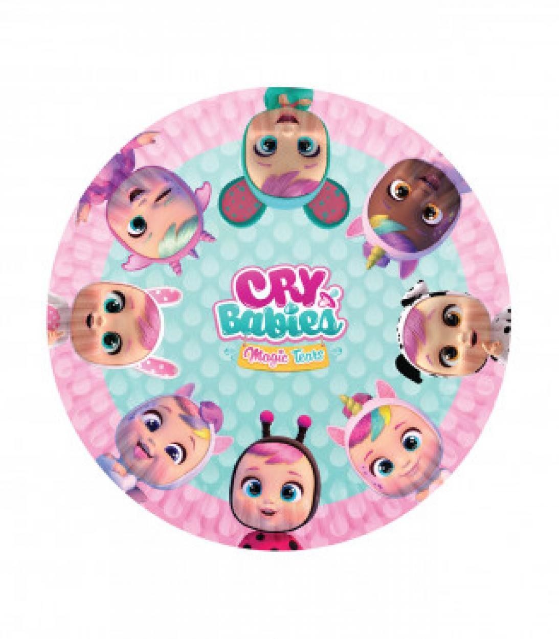 8 PIATTI CM18 CRY BABIES MCD70002