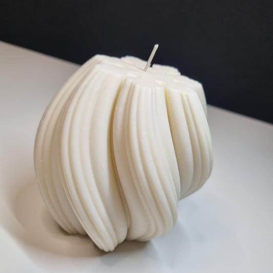 Candela profumata spirale in cera di soia naturale