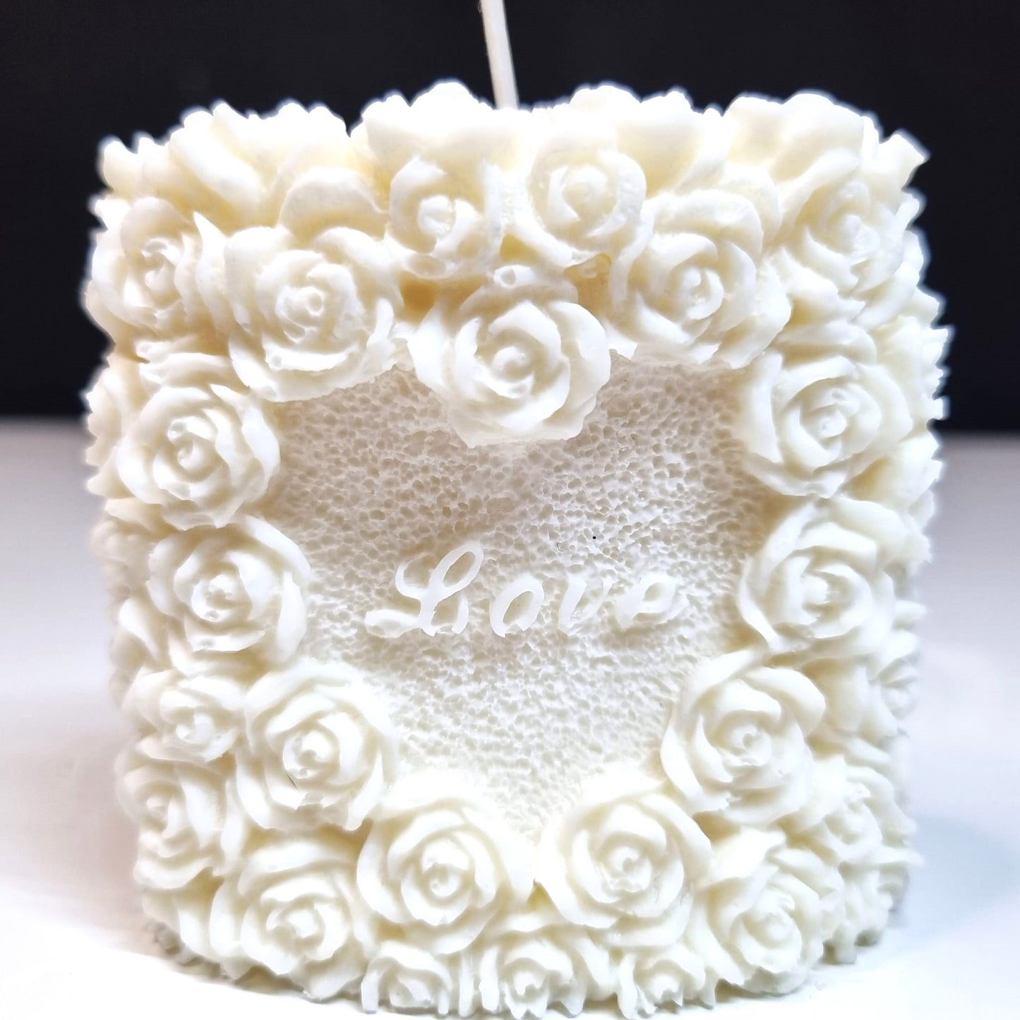 Candela profumata "Love" in cera di soia naturale