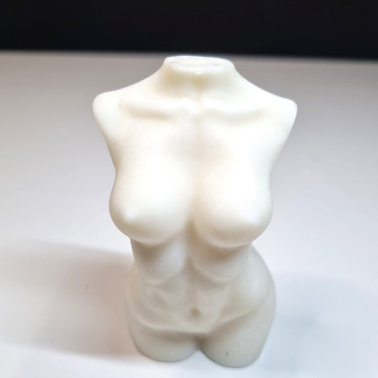 Candela busto donna, profumata in cera di soia Body Shame