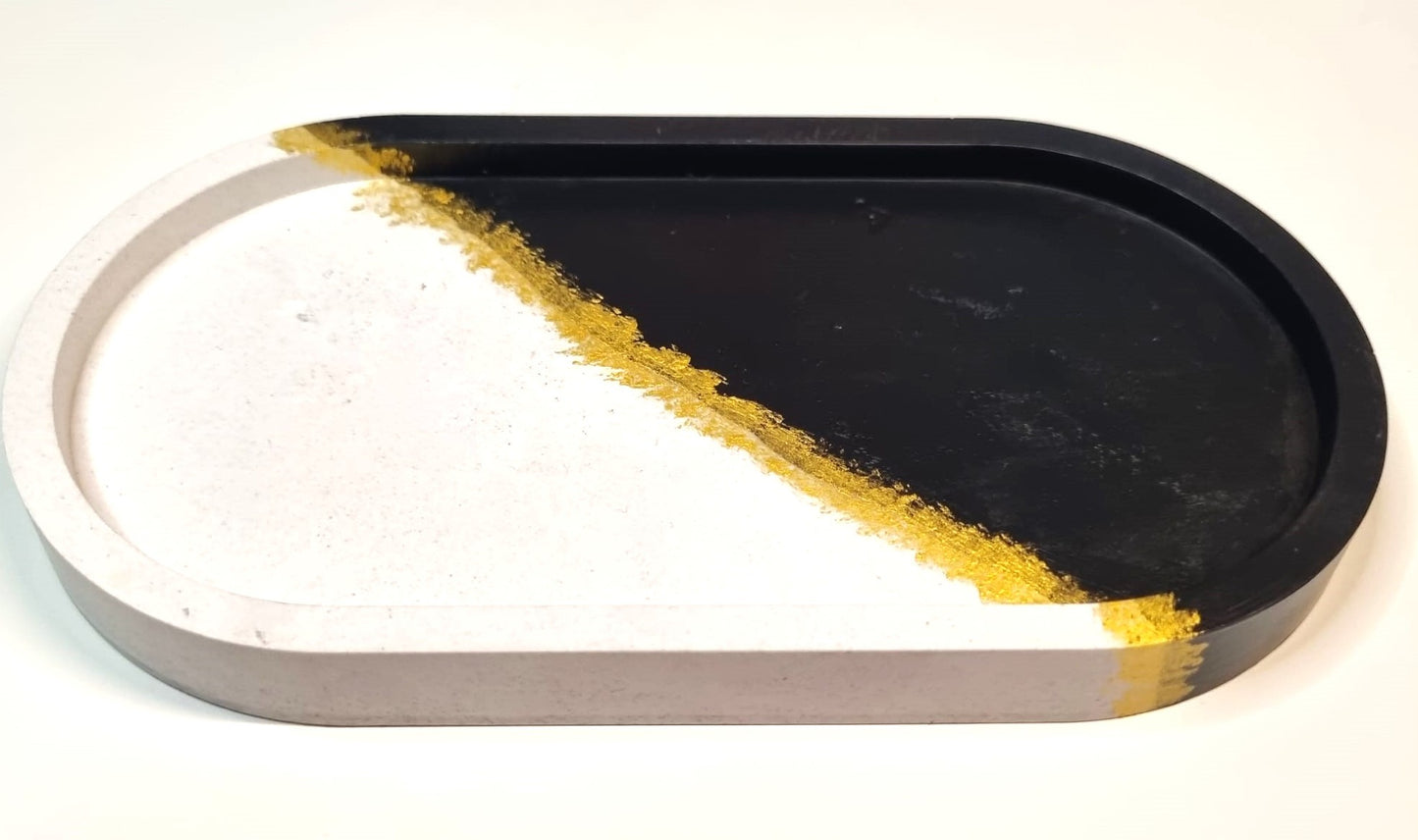 Portasapone Svuota tasche in gesso  artigianale