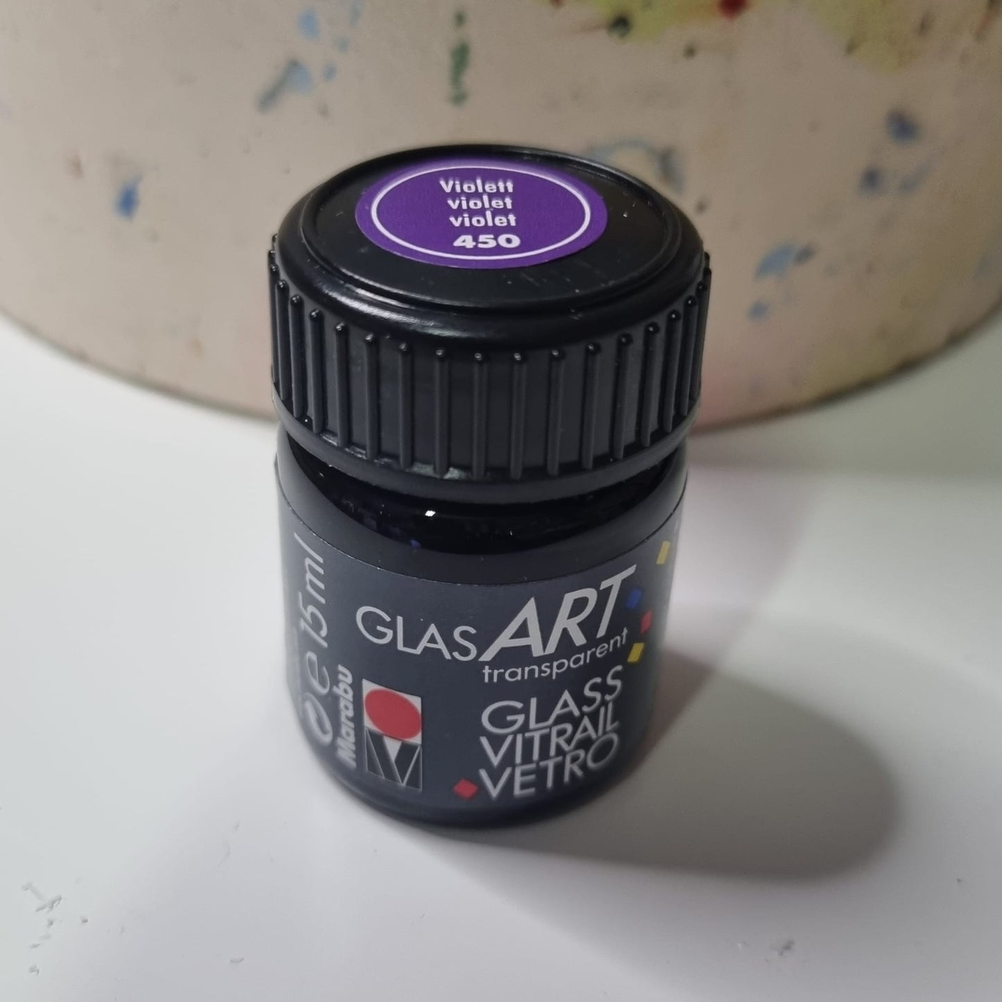 Marabu  Glas Art Paint 15ml - 420 Giallo