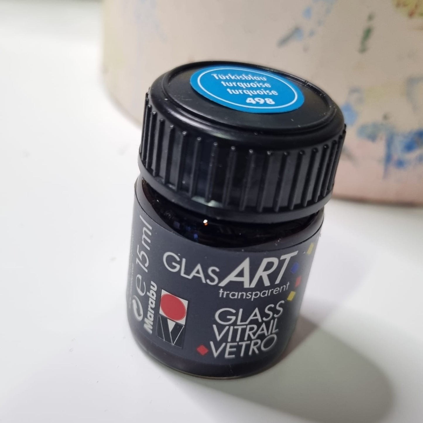 Marabu  Glas Art Paint 15ml - 420 Giallo