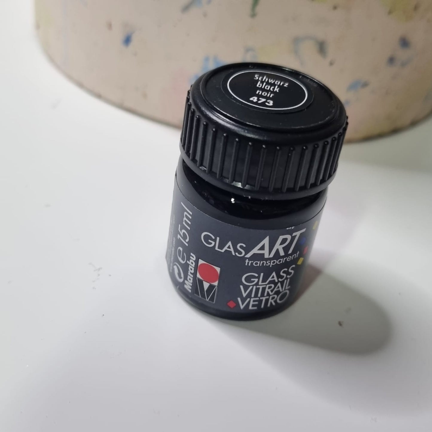 Marabu  Glas Art Paint 15ml - 420 Giallo