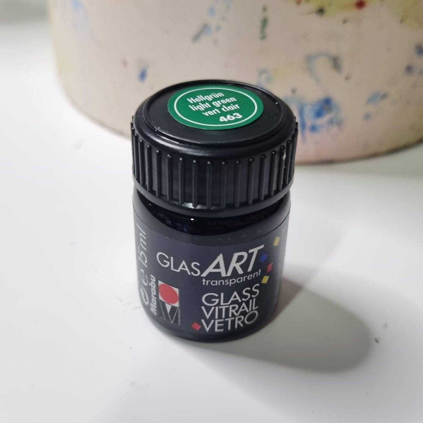 Marabu  Glas Art Paint 15ml - 420 Giallo