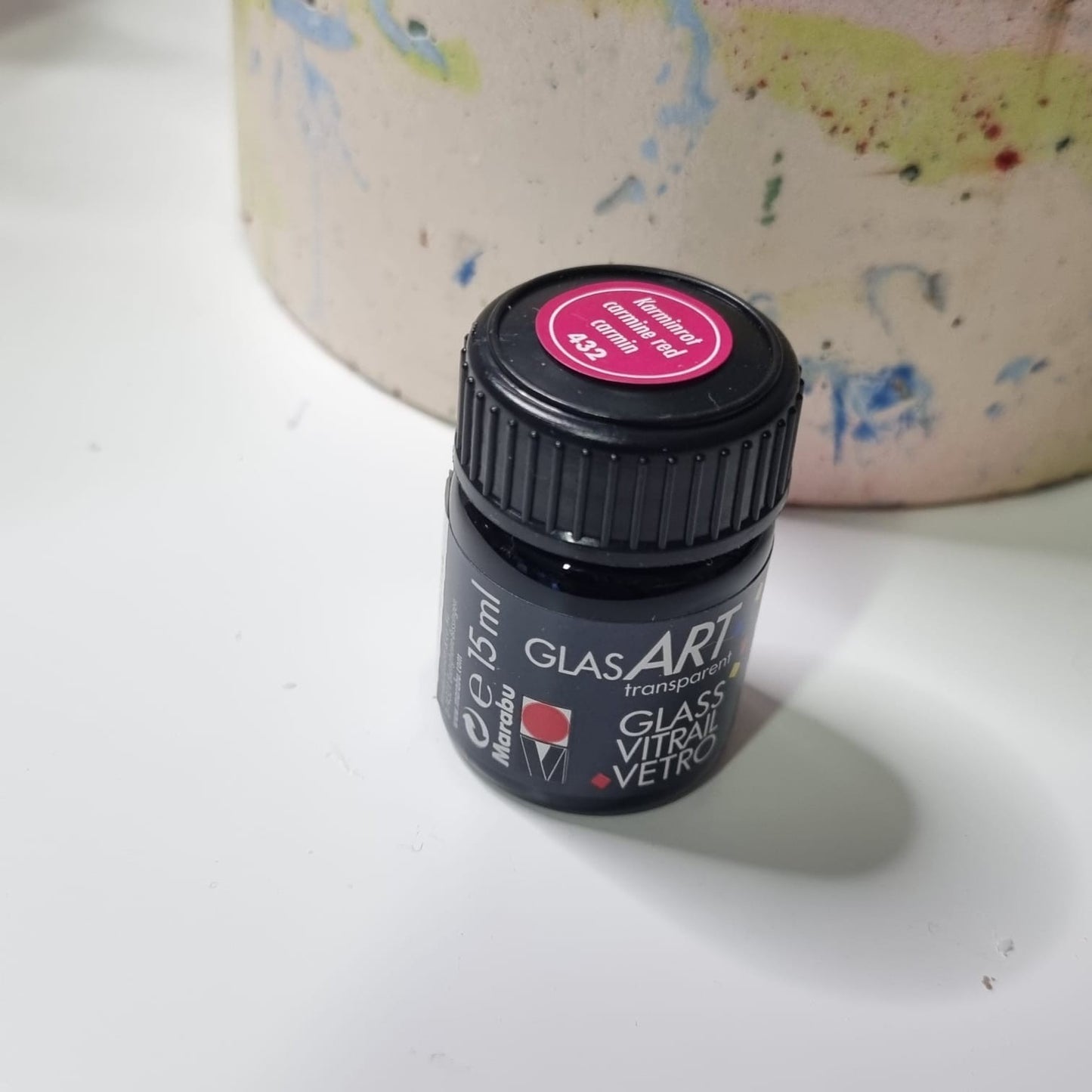 Marabu  Glas Art Paint 15ml - 420 Giallo