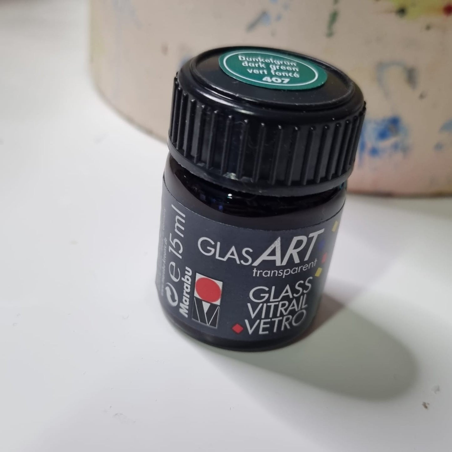 Marabu  Glas Art Paint 15ml - 420 Giallo