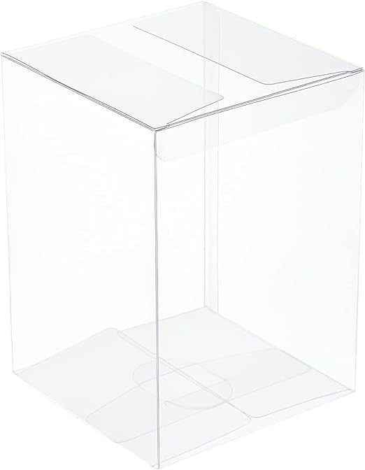 Scatole in pvc trasparente per confetti bomboniere comunione matrimonio