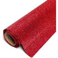 Siser Glitter vinile termoadesivo 30x50 cm red