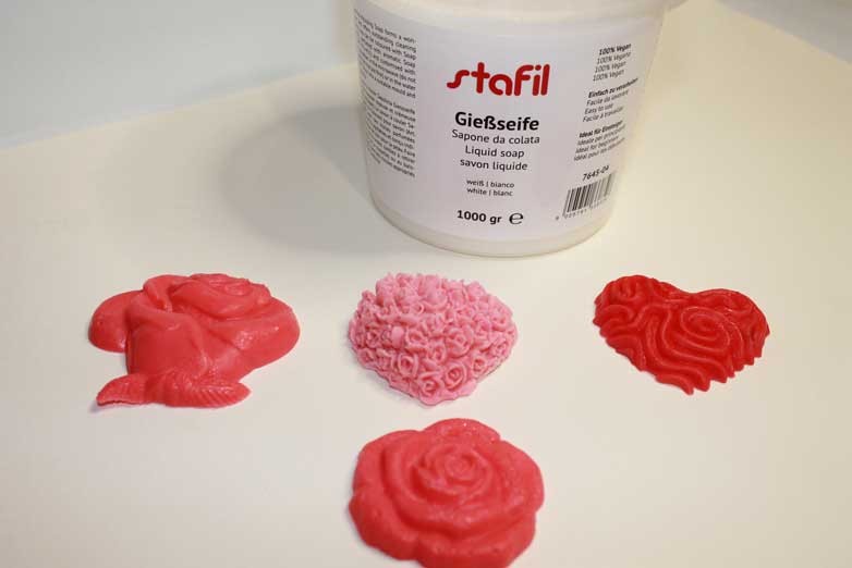 Sapone da colata per sapone in stampi handmade Stafil bianco ecologico 1 KG