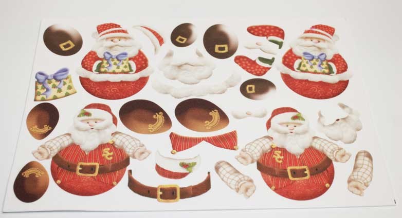 Gomma Eva Natale con Stampe Natalizie 20x30 cm 2 pz