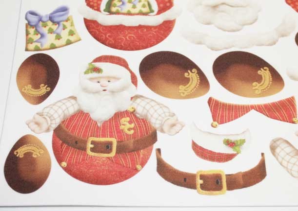 Gomma Eva Natale con Stampe Natalizie 20x30 cm 2 pz