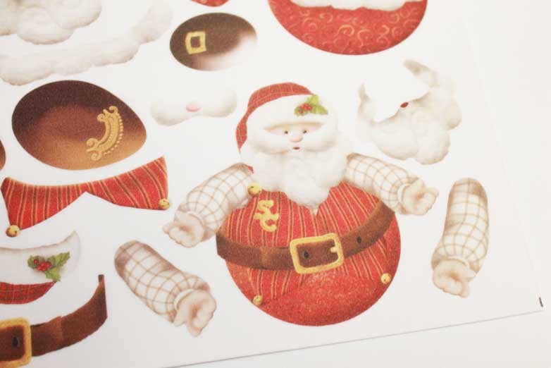 Gomma Eva Natale con Stampe Natalizie 20x30 cm 2 pz