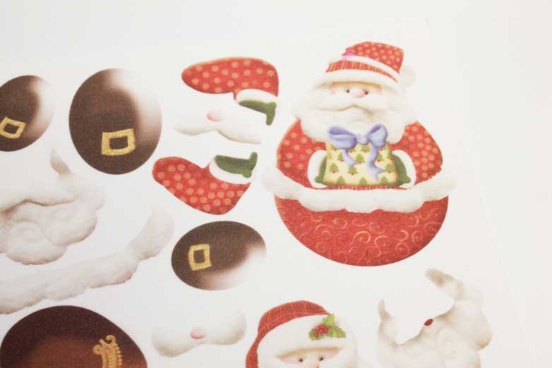Gomma Eva Natale con Stampe Natalizie 20x30 cm 2 pz