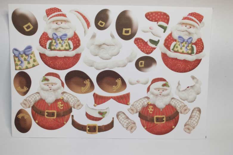 Gomma Eva Natale con Stampe Natalizie 20x30 cm 2 pz