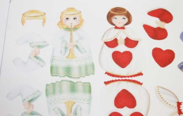 Gomma Eva Natale con Stampe Natalizie Angeli 20x30 cm 2 pz