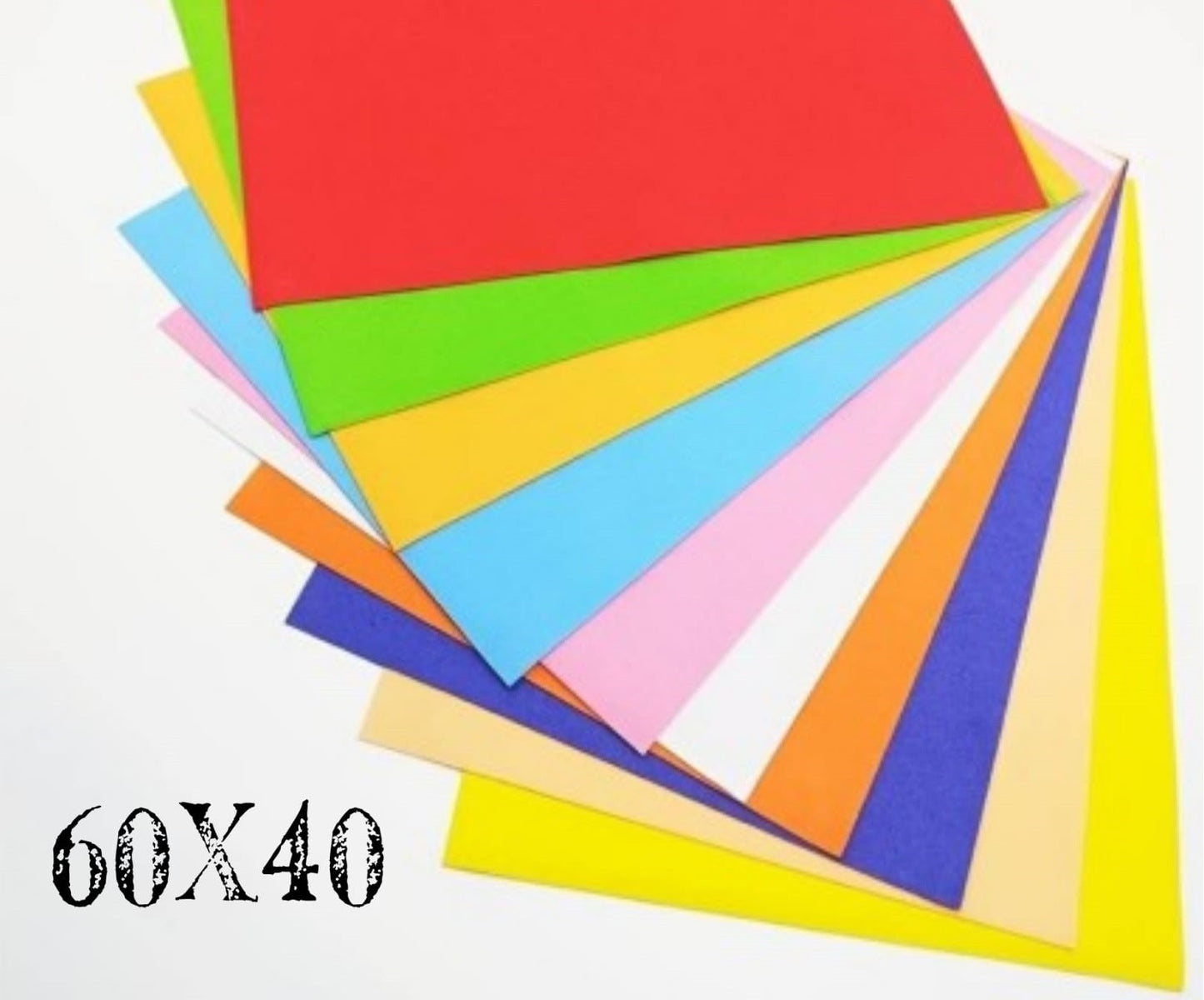 Fogli di schiuma EVA  Fommy da 10 pezzi 60x40 cm