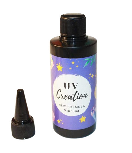 Resina UV - Resina Epossidica Dura Trasparente UV per Gioielli Fai da Te