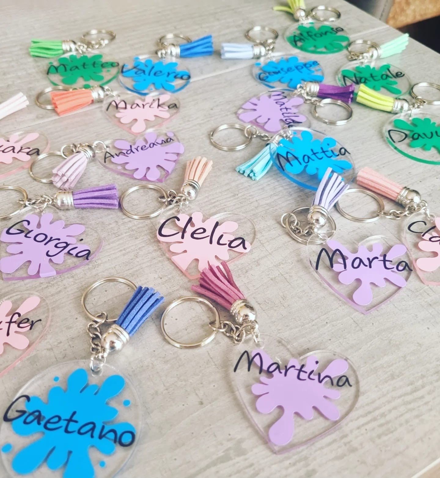 Portachiavi personalizzato con nome