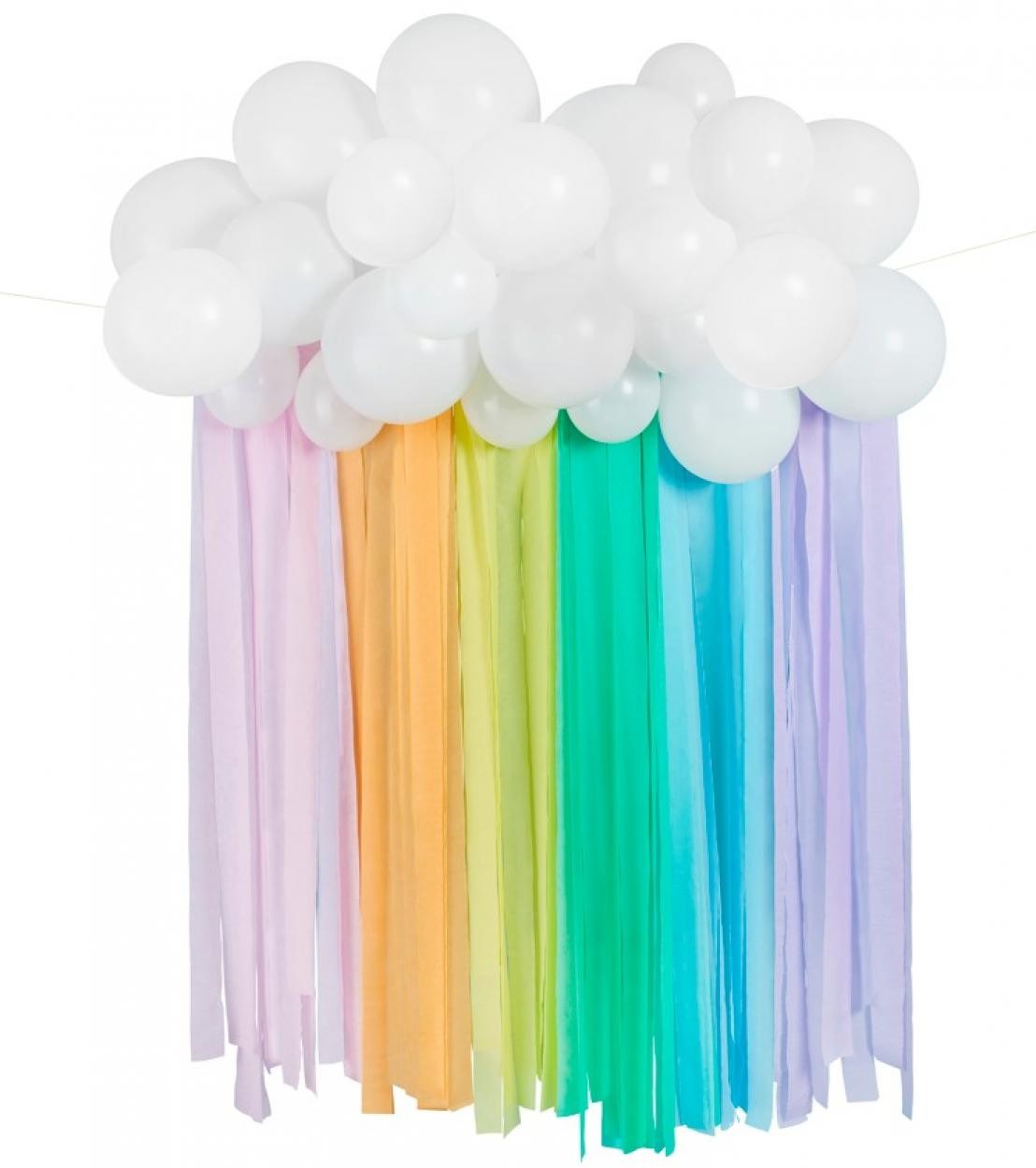 SFONDO NUVOLE E ARCOBALENO