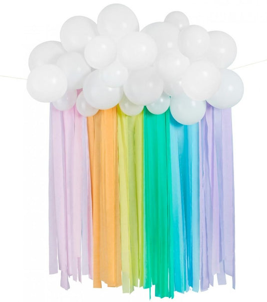 SFONDO NUVOLE E ARCOBALENO