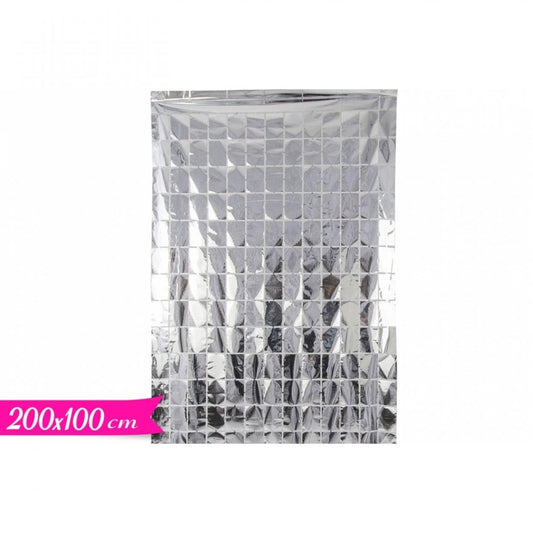 TENDA DECO ARGENTO CM200X100
