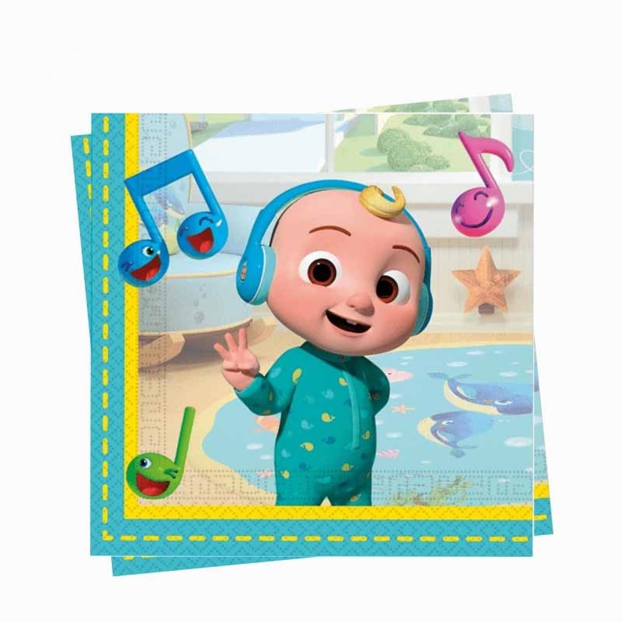 20 TOVAGLIOLI 33X33 COCOMELON