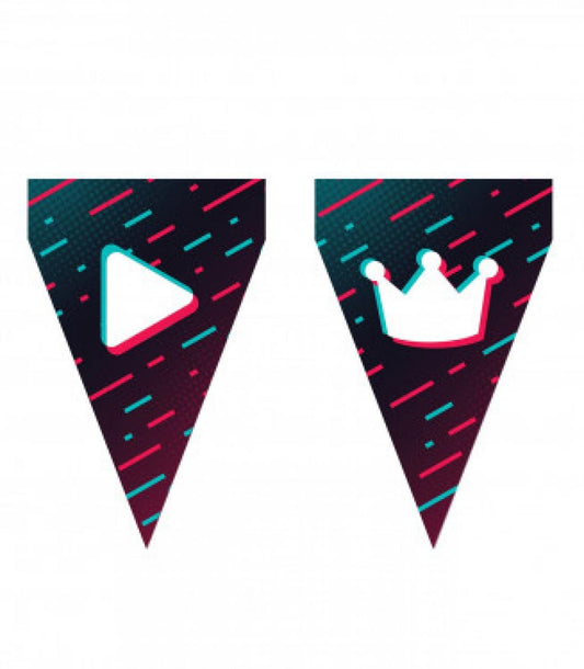 BANDIERINA SOCIAL TIK TOK METRI 3