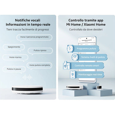 ASPIRAPOLVERE ROBOT XIAOMI MI ROBOT E10 BHR6783EU WHITE