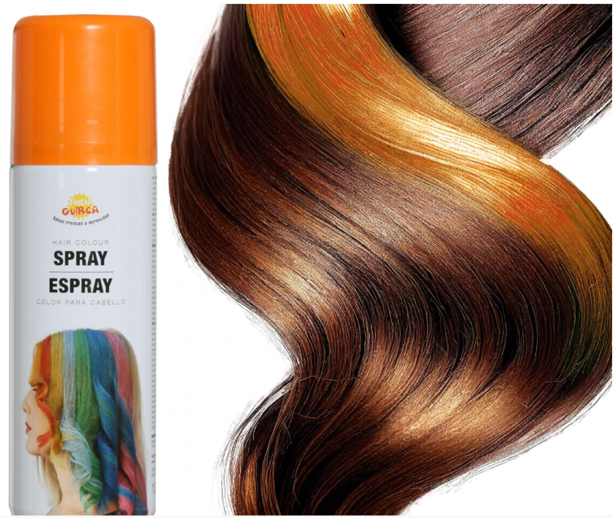 FIESTAS GUIRCA Spray Oro lacca Colorata per Capelli