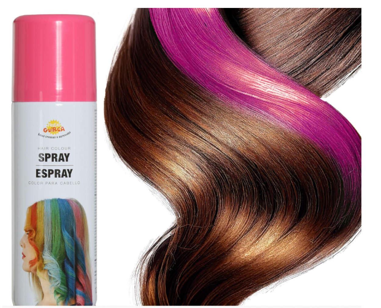 FIESTAS GUIRCA Spray Oro lacca Colorata per Capelli