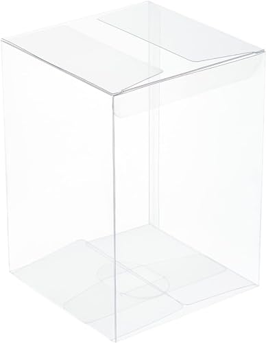 Scatola PVC trasparente per confezioni bomboniere 14x10 cm