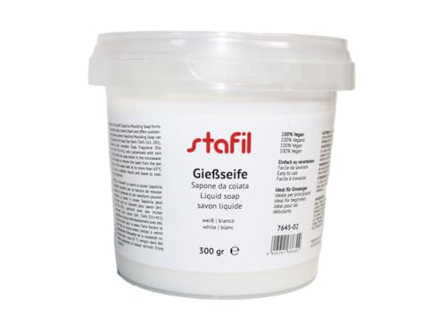 SAPONE DA COLATA PER SAPONE IN STAMPI HANDMADE STAFIL BIANCO ECOLOGICO 300 gr