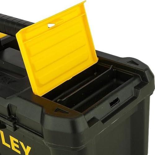 STANLEY Essential STST1-75515 Cassetta Porta Utensili, Nero/Giallo, 12,5"
