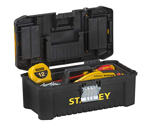 STANLEY Essential STST1-75515 Cassetta Porta Utensili, Nero/Giallo, 12,5"
