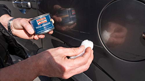 AREXONS PASTA ABRASIVA 150 ml Pasta abrasiva elimina graffi per manutenzione auto, pasta abrasiva lucidante, togli graffi auto, pasta abrasiva segni e rigature superficiali provocate da piccoli urti