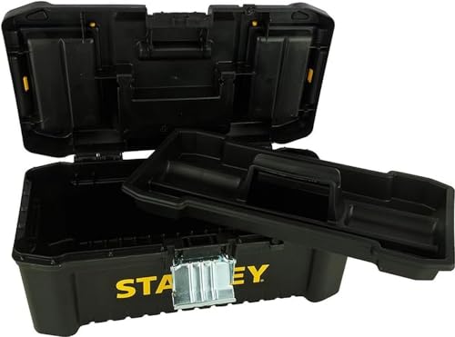 STANLEY Essential STST1-75515 Cassetta Porta Utensili, Nero/Giallo, 12,5"