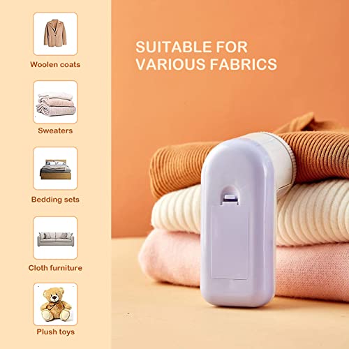 Levapelucchi Elettrico, Levapelucchi Ricaricabile con Lama in Acciaio Inox, Potente ed Efficace Elimina Pelucchi, Pillole per Abiti e Tessuti, Doppia Protezione
