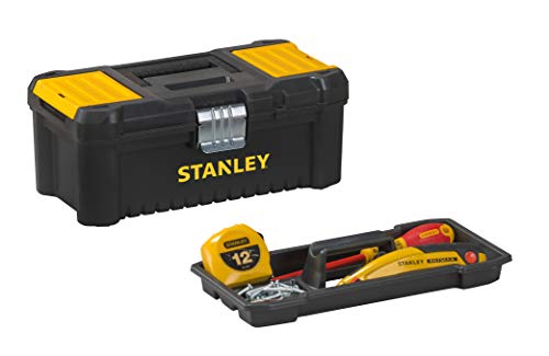 STANLEY Essential STST1-75515 Cassetta Porta Utensili, Nero/Giallo, 12,5"